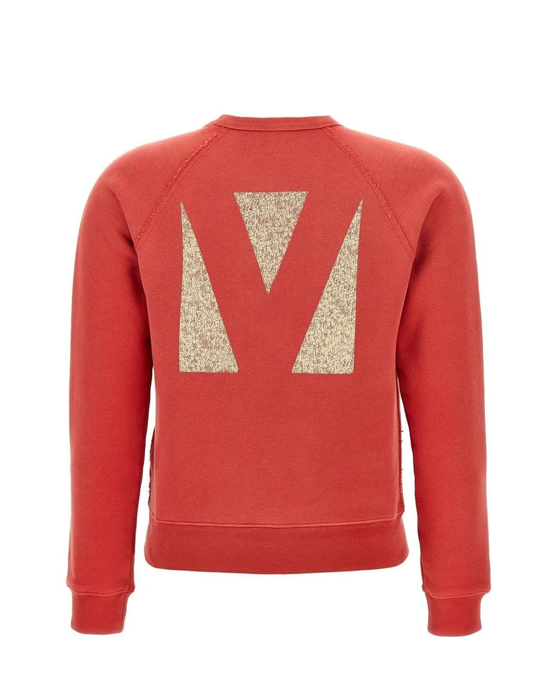 Valentino Garavani Sweatshirt in red, Cotton — view 2