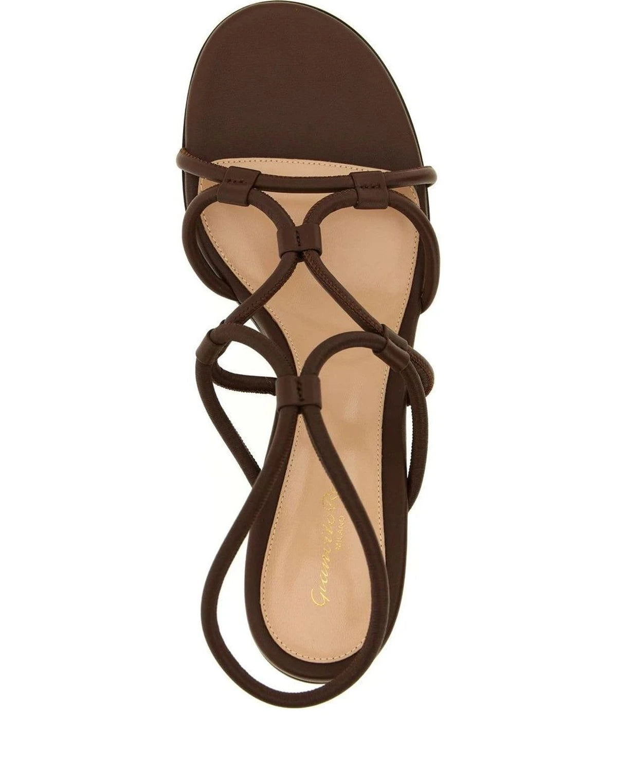 Gianvito Rossi Sandals in brown, Lamb Leather — view 4
