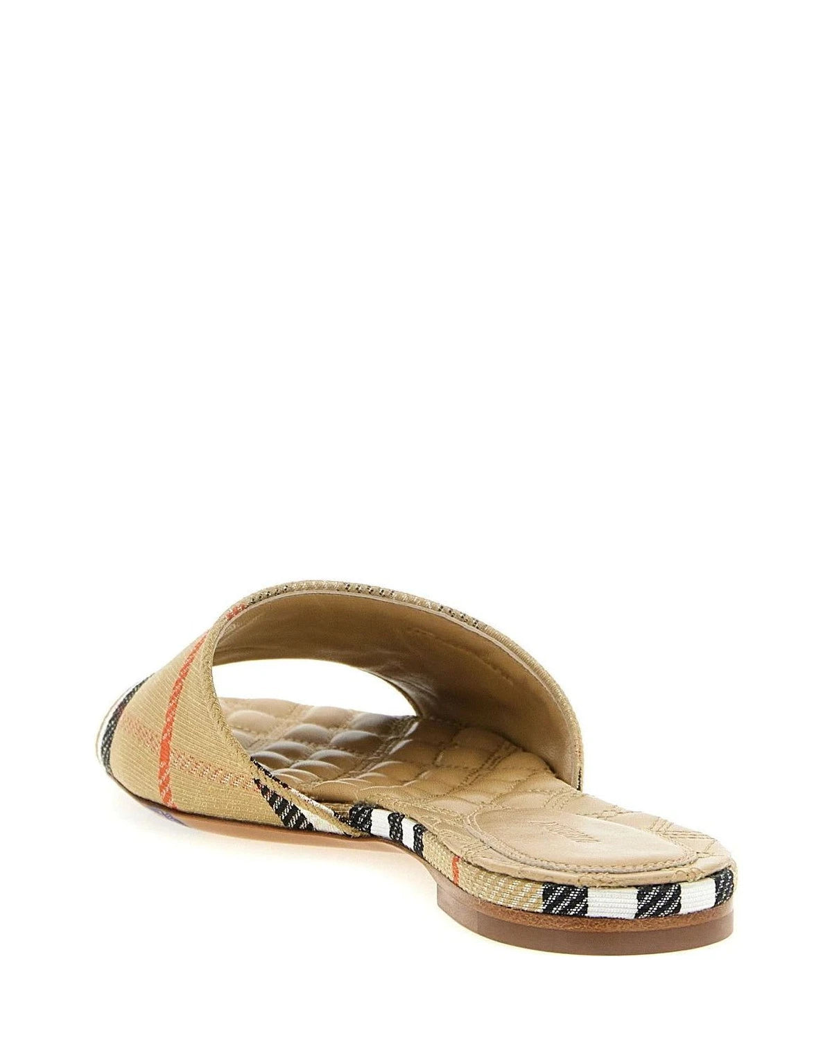 Burberry Slides in beige, Polyester — view 3
