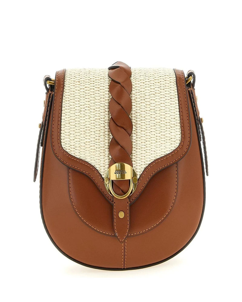 Isabel Marant Cross Body Bag in brown, Calfskin Leather