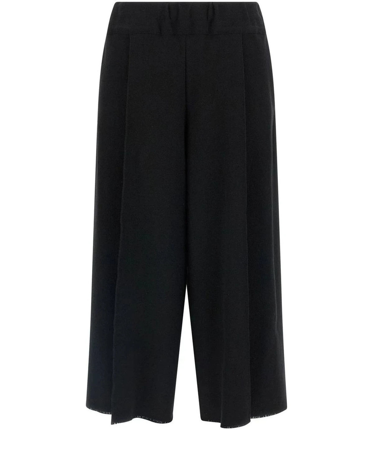 Issey Miyake Palazzo Pant in black, Cotton