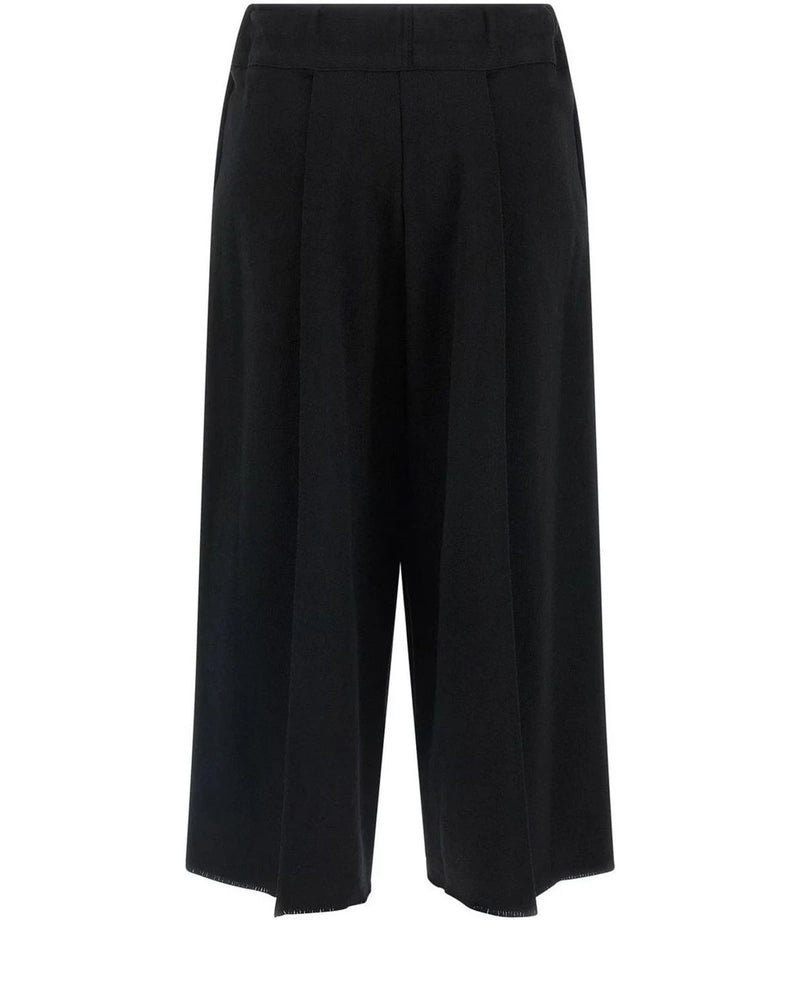 Issey Miyake Palazzo Pant in black, Cotton — view 2