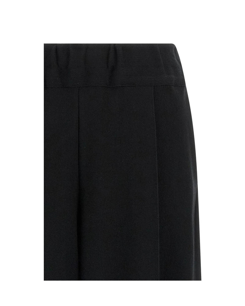 Issey Miyake Palazzo Pant in black, Cotton — view 3
