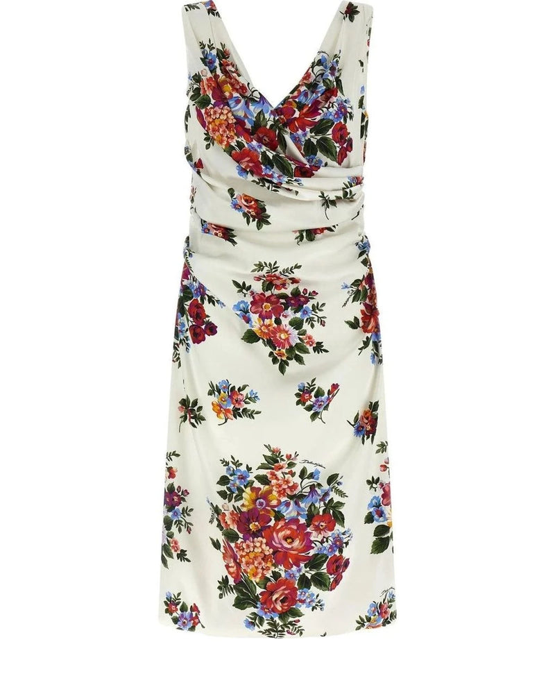 Dolce & Gabbana Dresse in white, Viscose