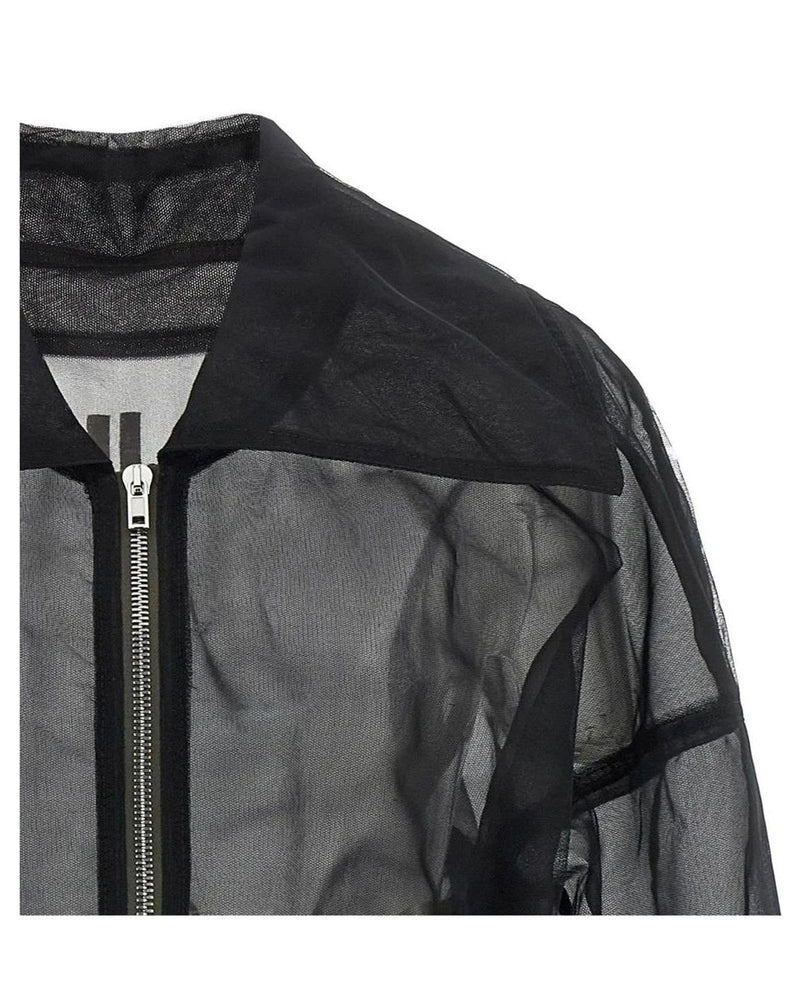 Rick Owens Bolero Jacket in black, Nylon — view 3
