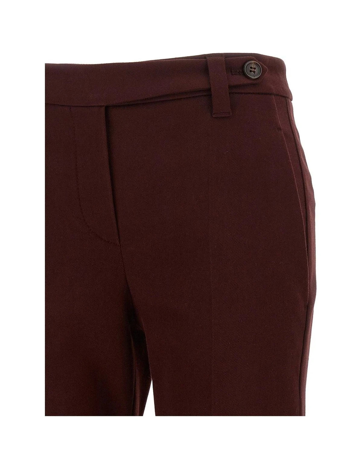 Brunello Cucinelli Trouser in red, Cotton — view 3