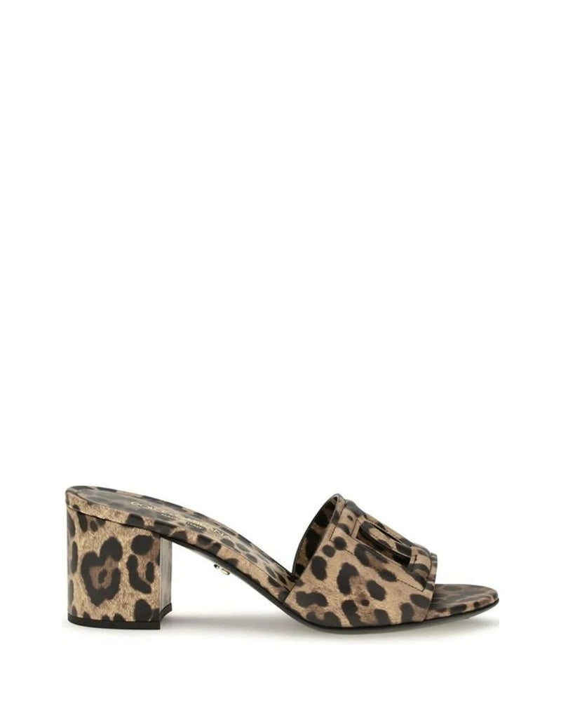 Dolce & Gabbana Mules in beige, Calf Leather