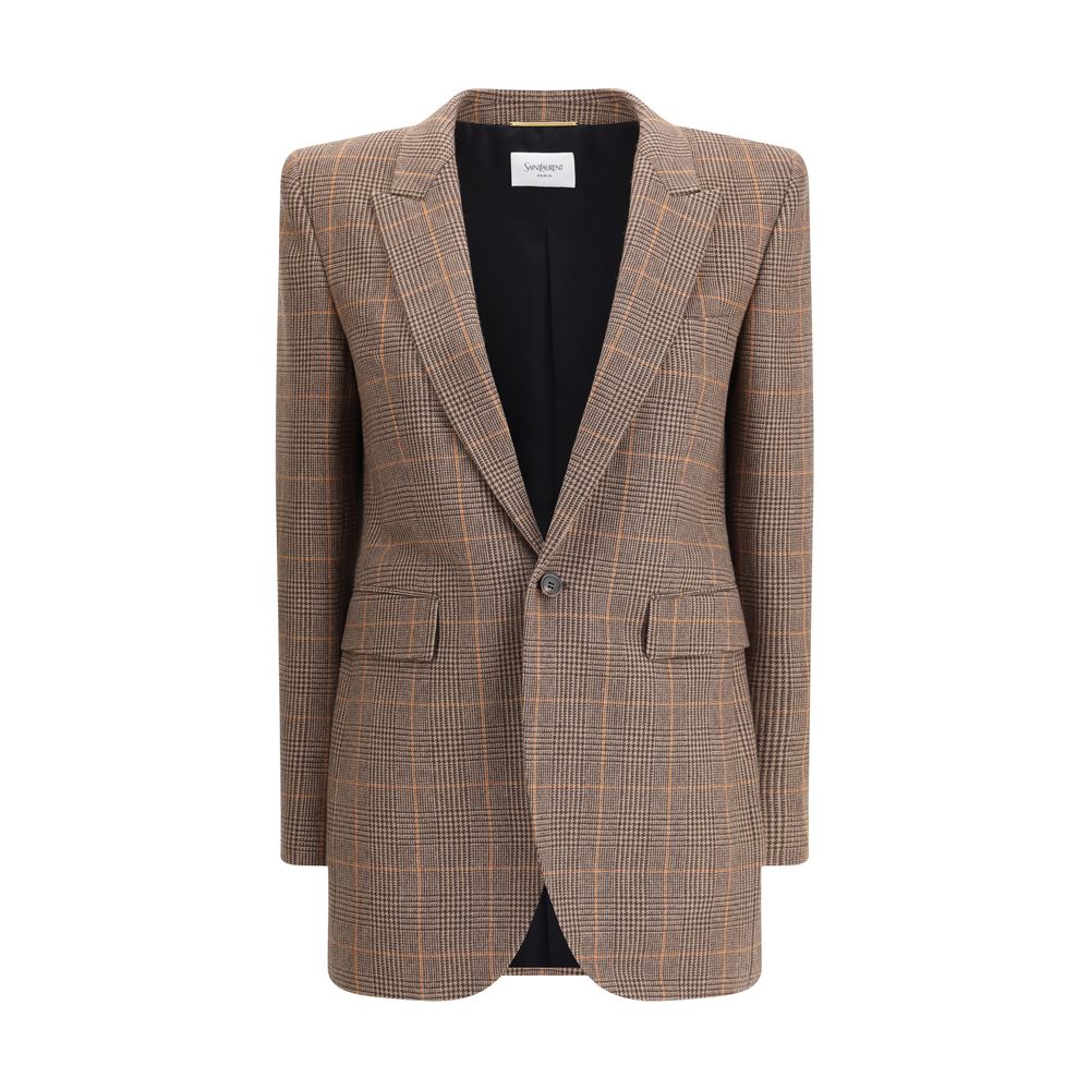 Saint Laurent Prince De Galles Blazer