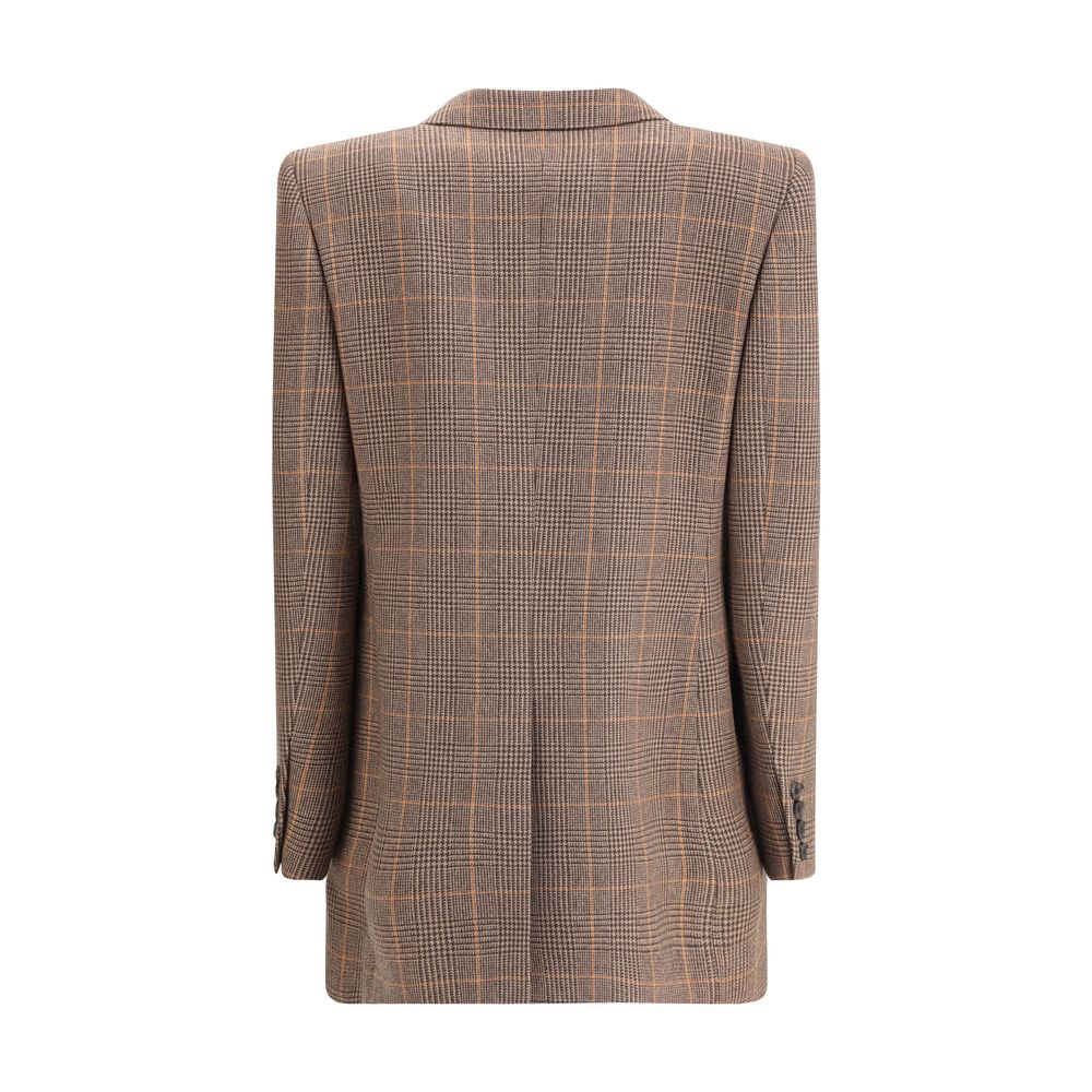 Saint Laurent Prince De Galles Blazer