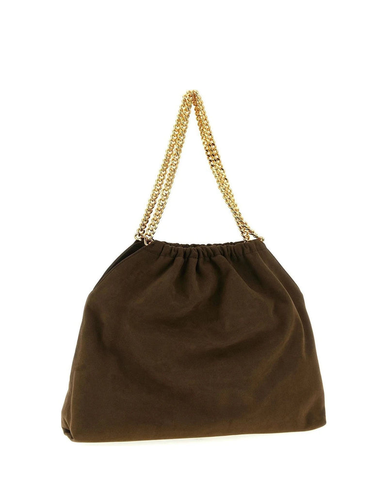 Stella McCartney Shoulder Bag in brown, Polyester — view 2