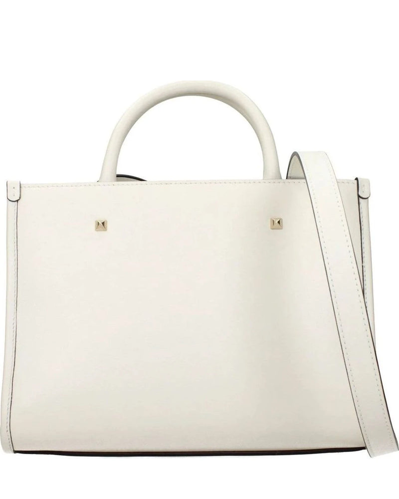Jimmy Choo Satchel Bag in white — view 3