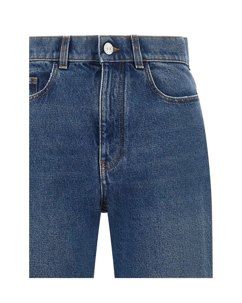 Marni Jean in blue, Cotton — view 3