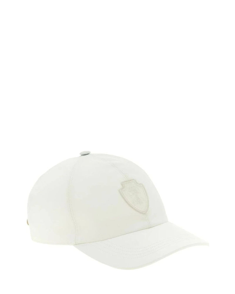 Brunello Cucinelli Baseball Cap in white, Polyester — view 2