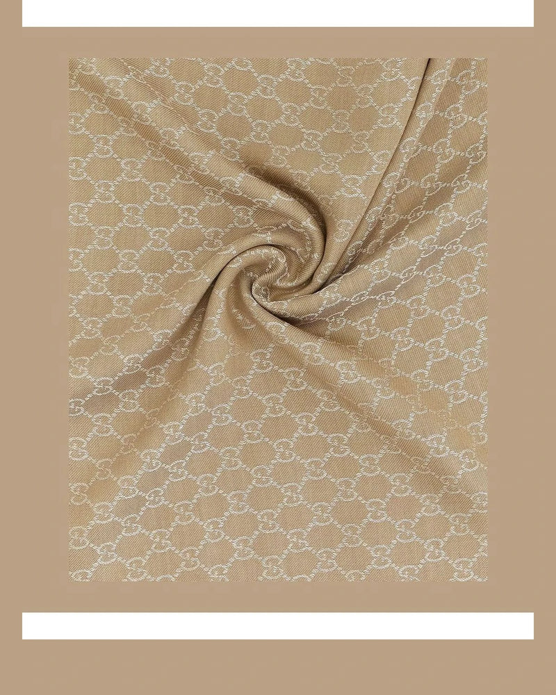 Gucci Scarves & Shawl in beige, Silk — view 2