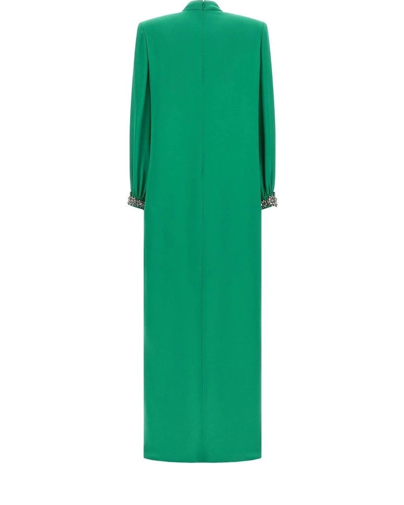 Valentino Garavani Dresse in green, Silk — view 2