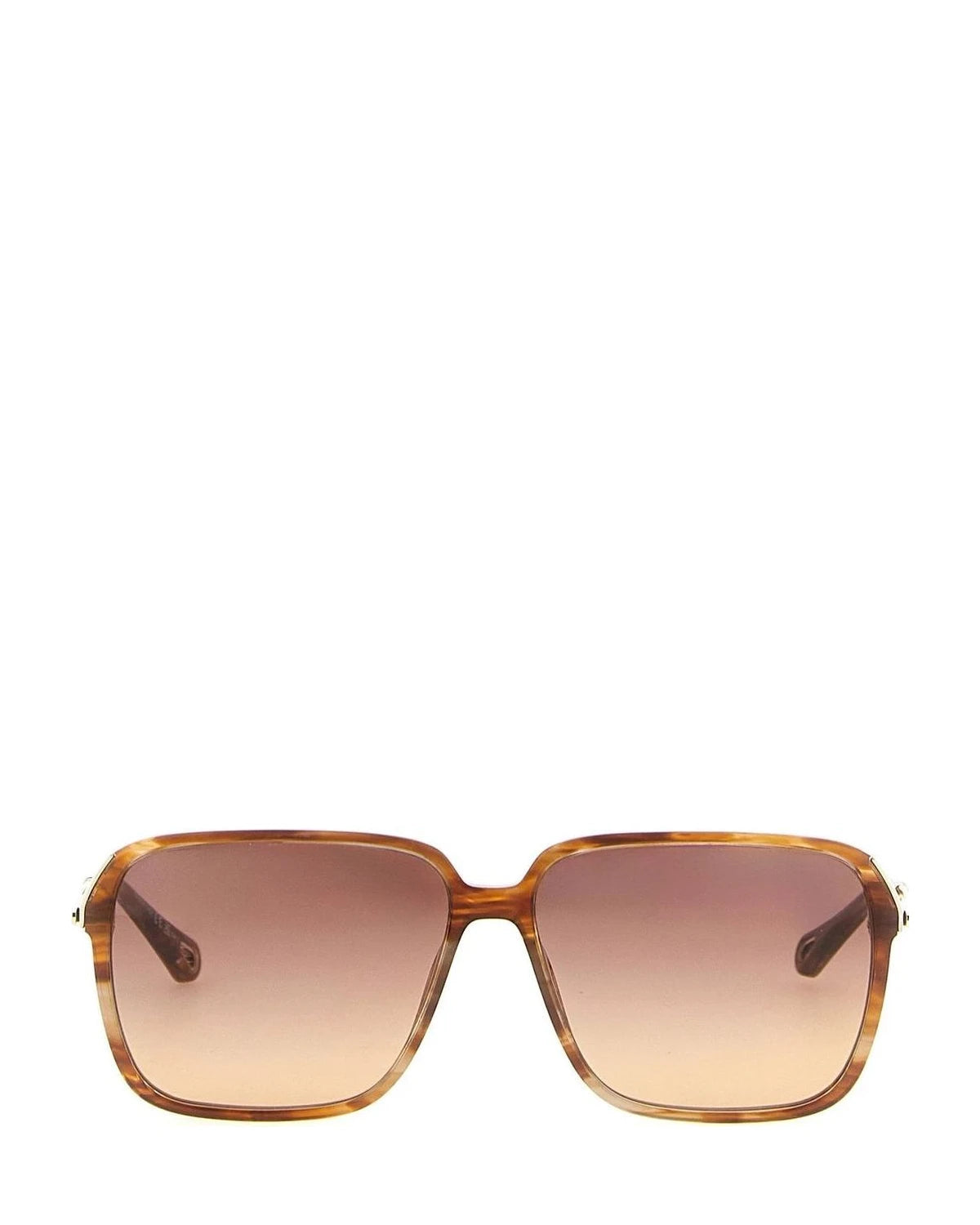 Chloé Sunglasse in brown, Acetate