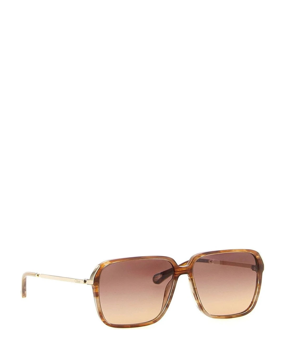 Chloé Sunglasse in brown, Acetate — view 2