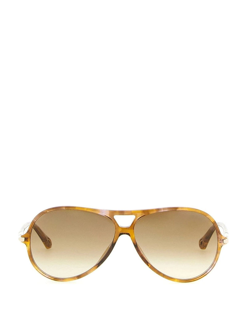Chloé Sunglasse in brown, Acetate