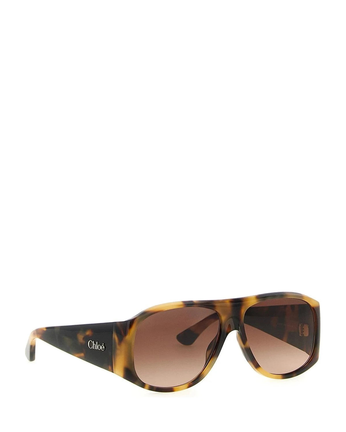 Chloé Sunglasse in brown, Acetate — view 2