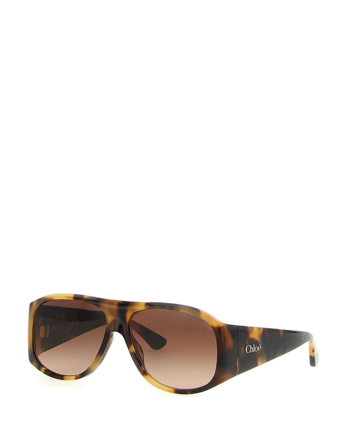 Chloé Sunglasse in brown, Acetate — view 3