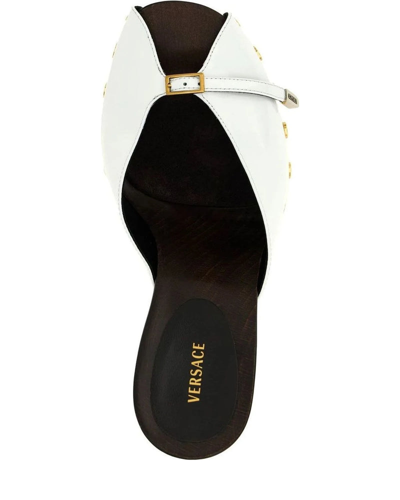 Versace Pumps in white, Calfskin Leather — view 4