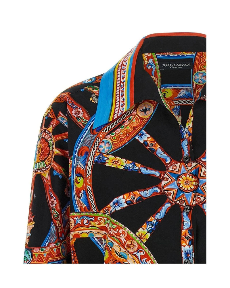 Dolce & Gabbana Dress Shirt in multicolor, Cotton — view 3