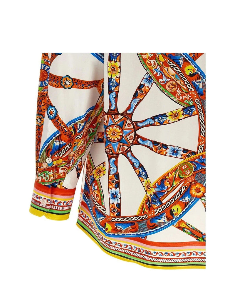 Dolce & Gabbana Dress Shirt in multicolor, Cotton — view 4