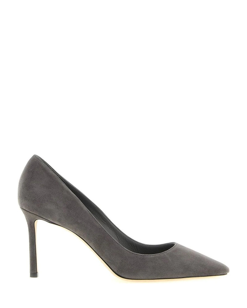 Jimmy Choo Pumps in gray, Leather
