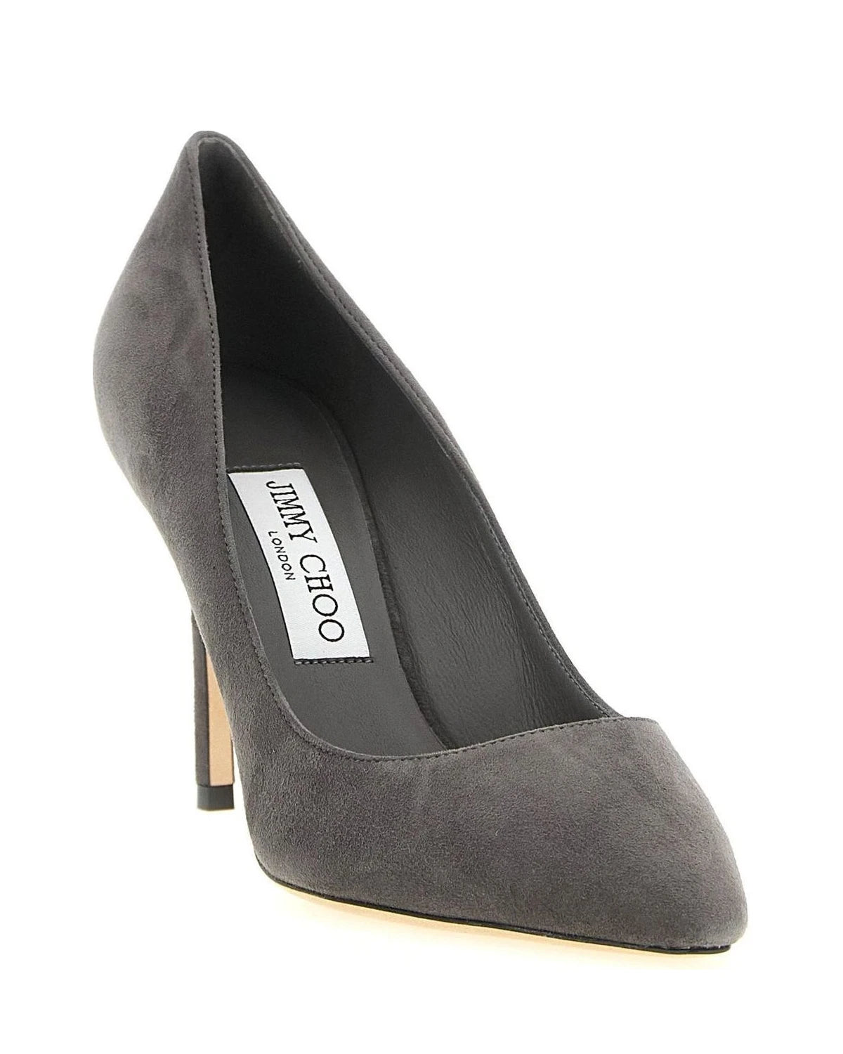 Jimmy Choo Pumps in gray, Leather — view 2