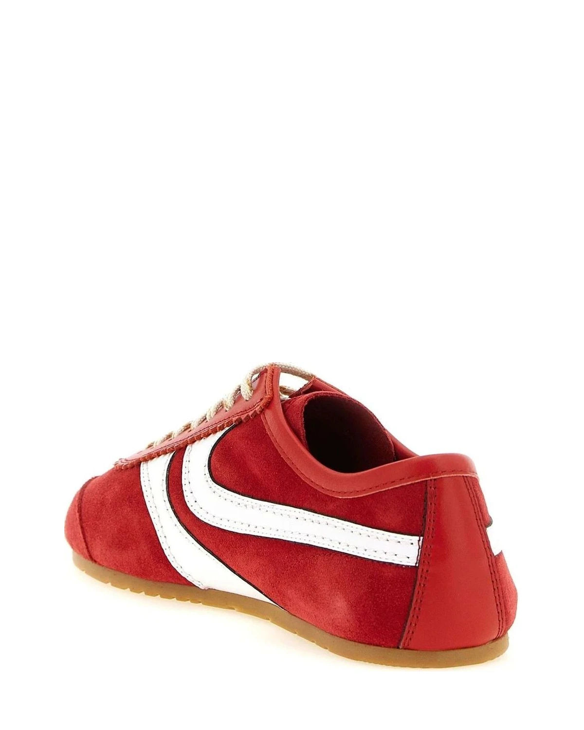 Dries Van Noten Sneakers in red, Calfskin Leather — view 3