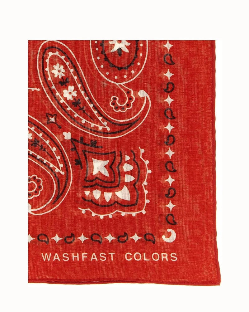 Alanui Scarves & Shawl in red, Cotton — view 2