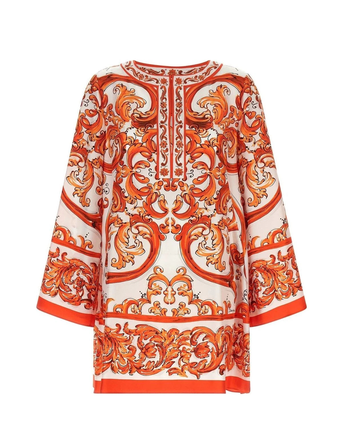 Dolce & Gabbana Dresse in orange, Silk