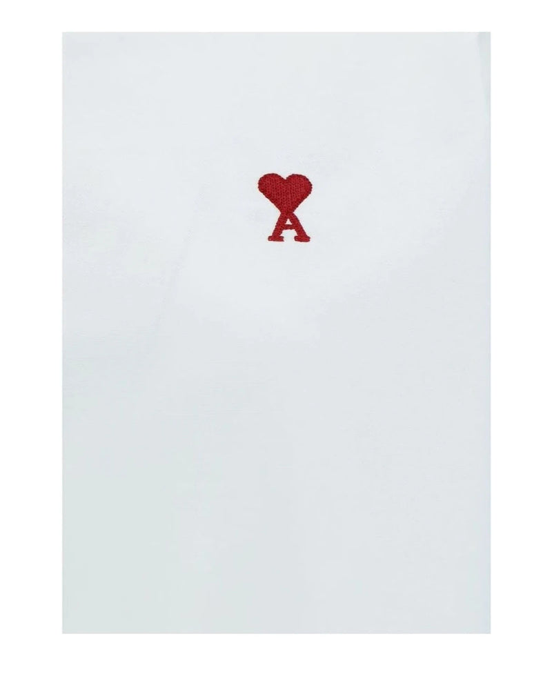 Ami Paris Dress Shirt in white, Cotton — view 3