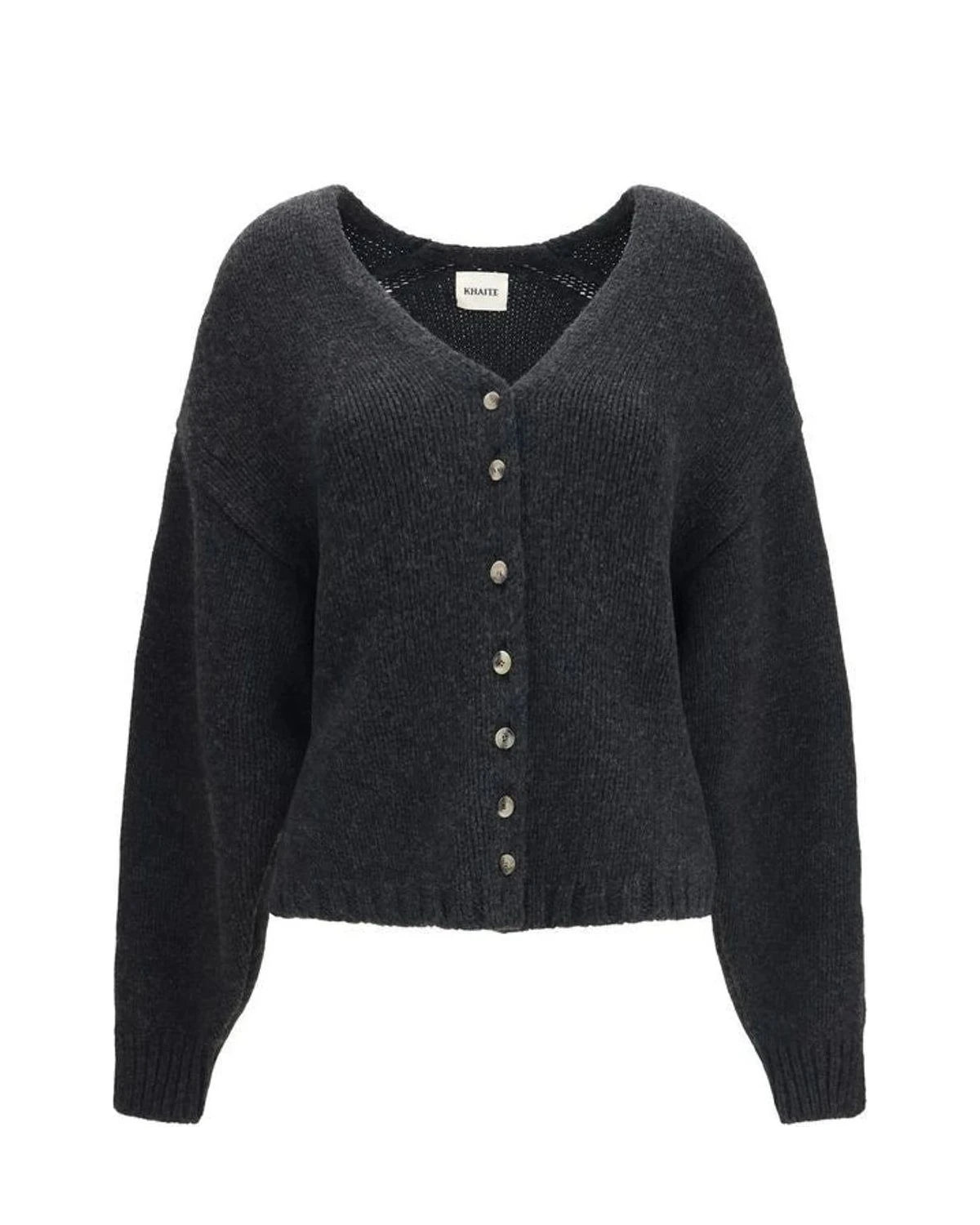 Khaite Cardigan in gray, Kashmir
