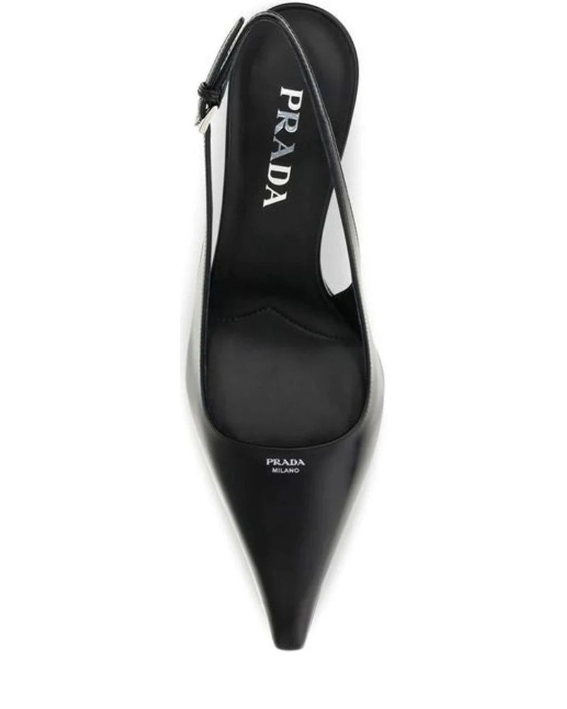 Prada Pumps in black, Calf Leather — view 4