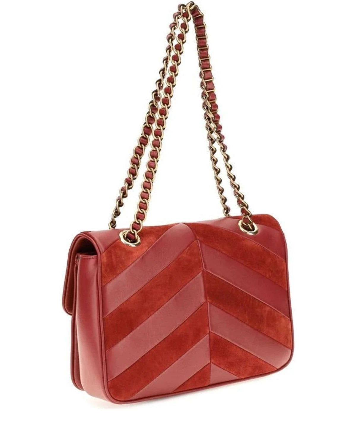 Valentino Garavani Shoulder Bag in multicolor, Suede — view 3