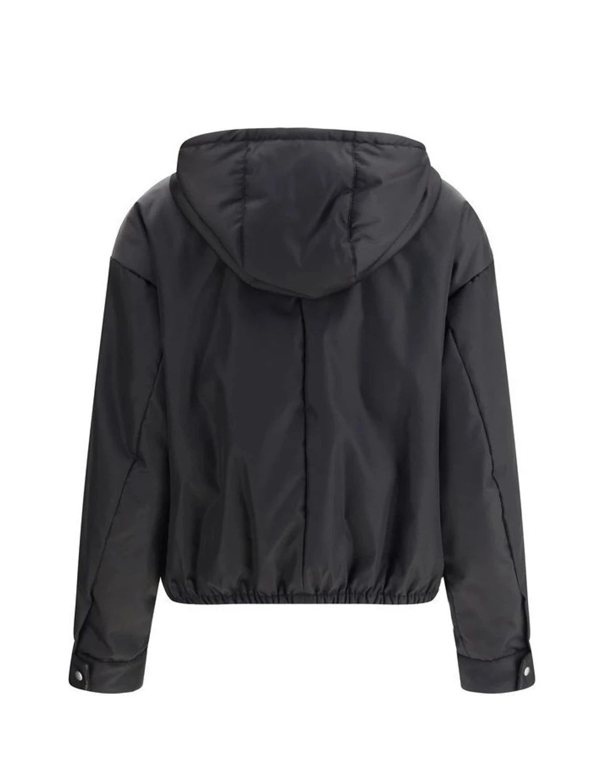 Prada Bomber Jacket in black, Recycled Polyamide — view 2