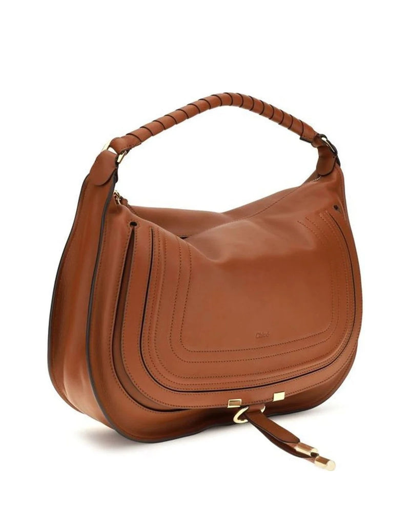 Chloé Hobo Bag in brown, Calf Leather — view 2