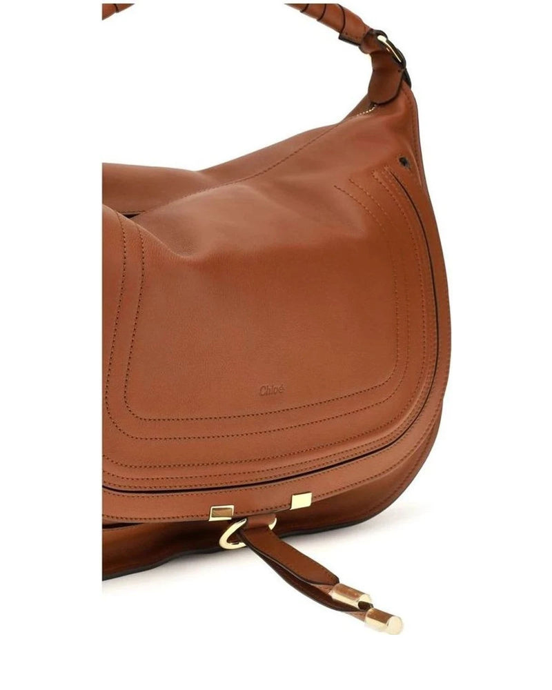 Chloé Hobo Bag in brown, Calf Leather — view 4
