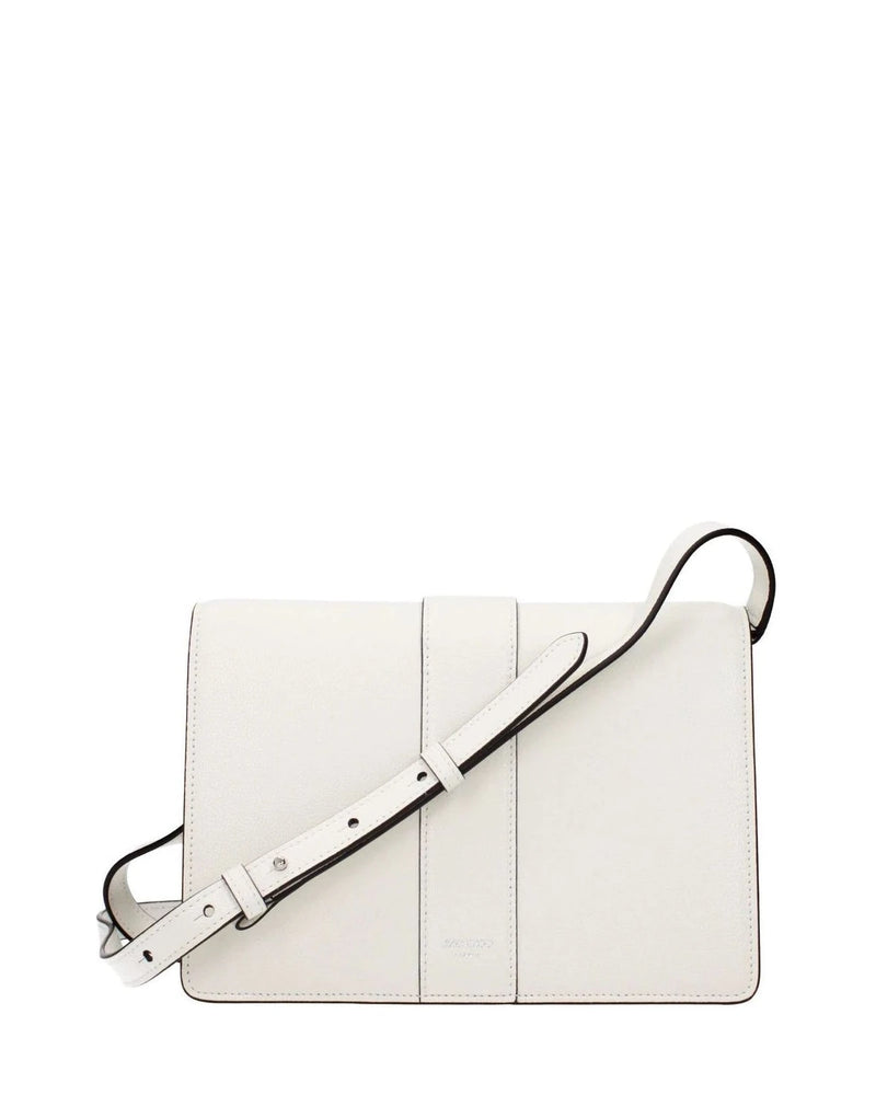 Jimmy Choo Cross Body Bag in white — view 3