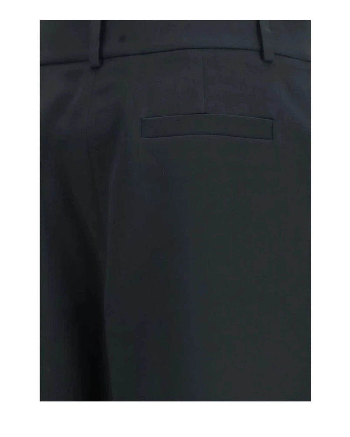 Giorgio Armani Palazzo Pant in black, Silk — view 3