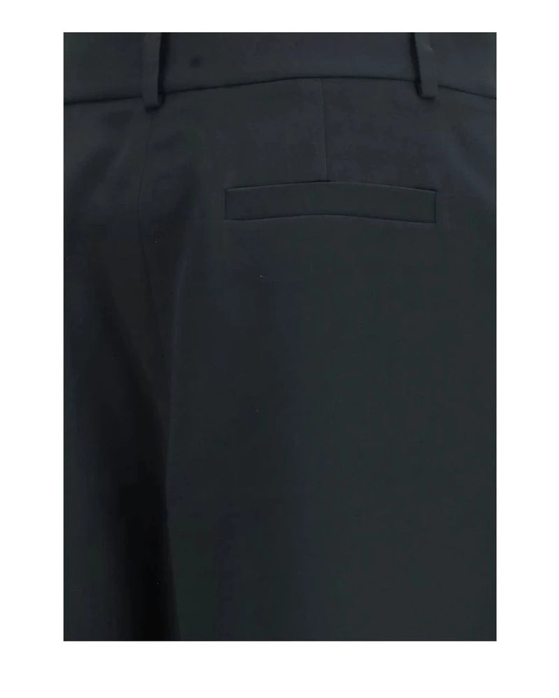 Giorgio Armani Palazzo Pant in black, Silk — view 3