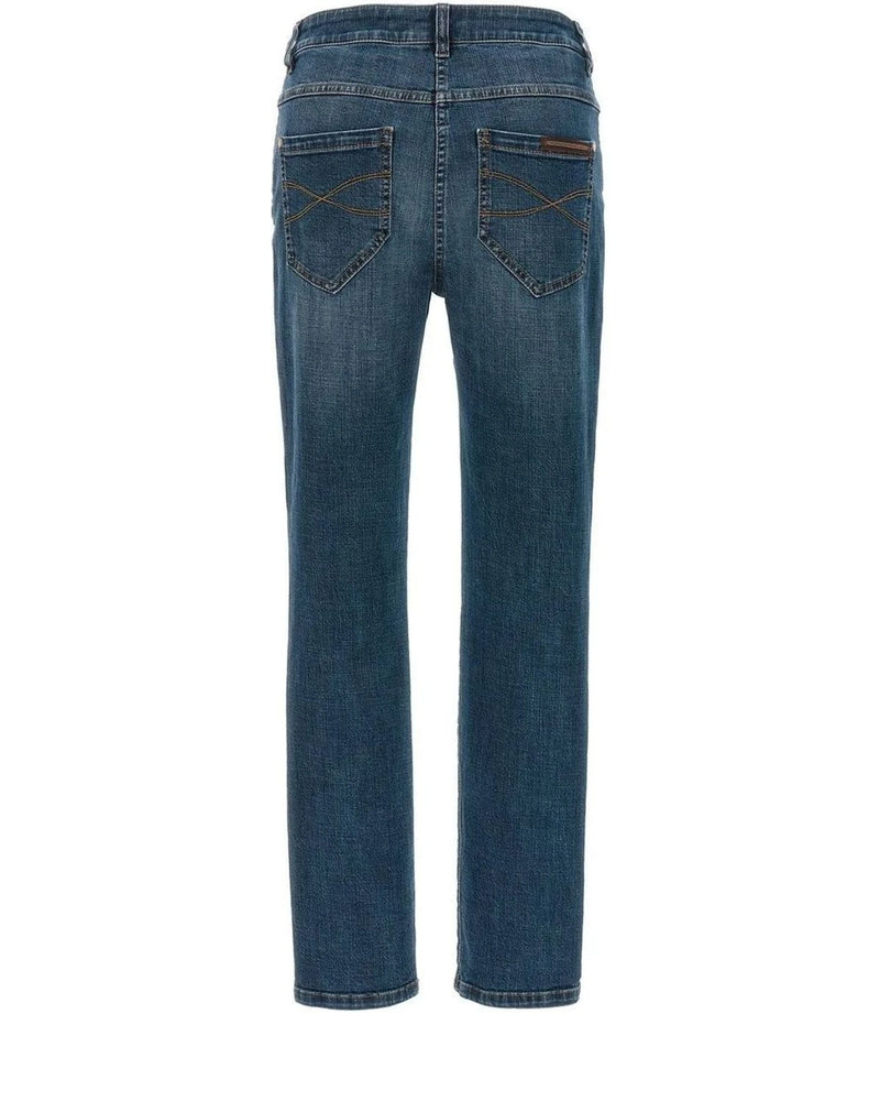 Brunello Cucinelli Jean in blue, Cotton — view 2