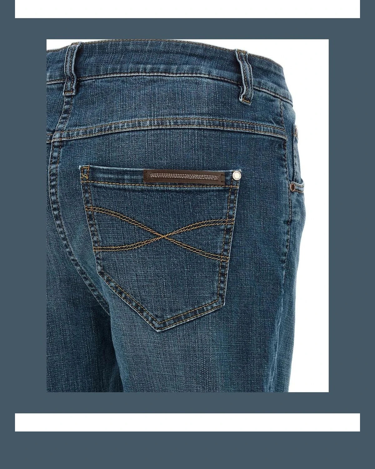 Brunello Cucinelli Jean in blue, Cotton — view 4