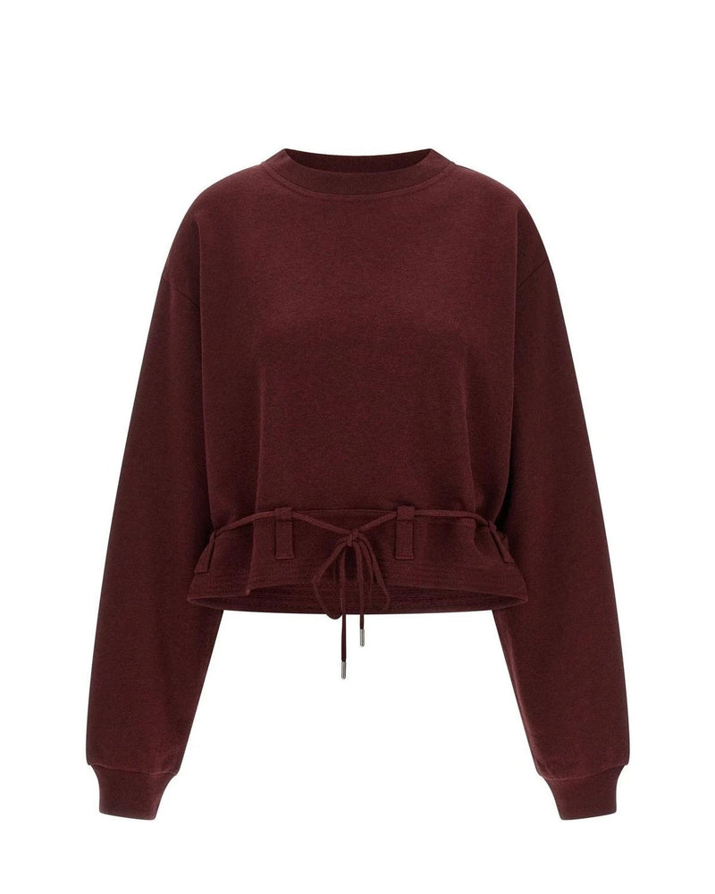 Dries Van Noten Sweatshirt in red, Cotton