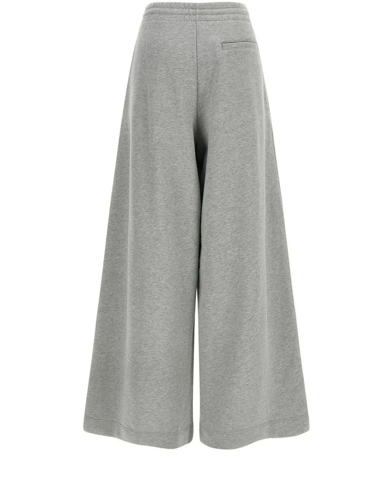 Dries Van Noten Palazzo Pant in gray, Cotton — view 2