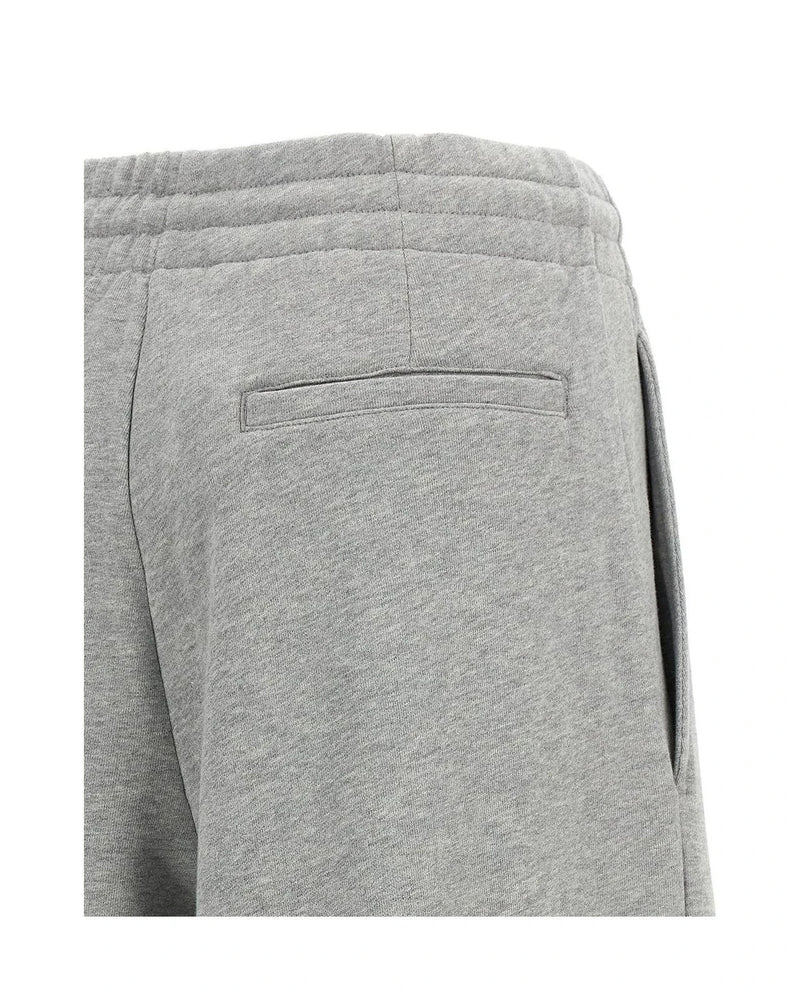 Dries Van Noten Palazzo Pant in gray, Cotton — view 4