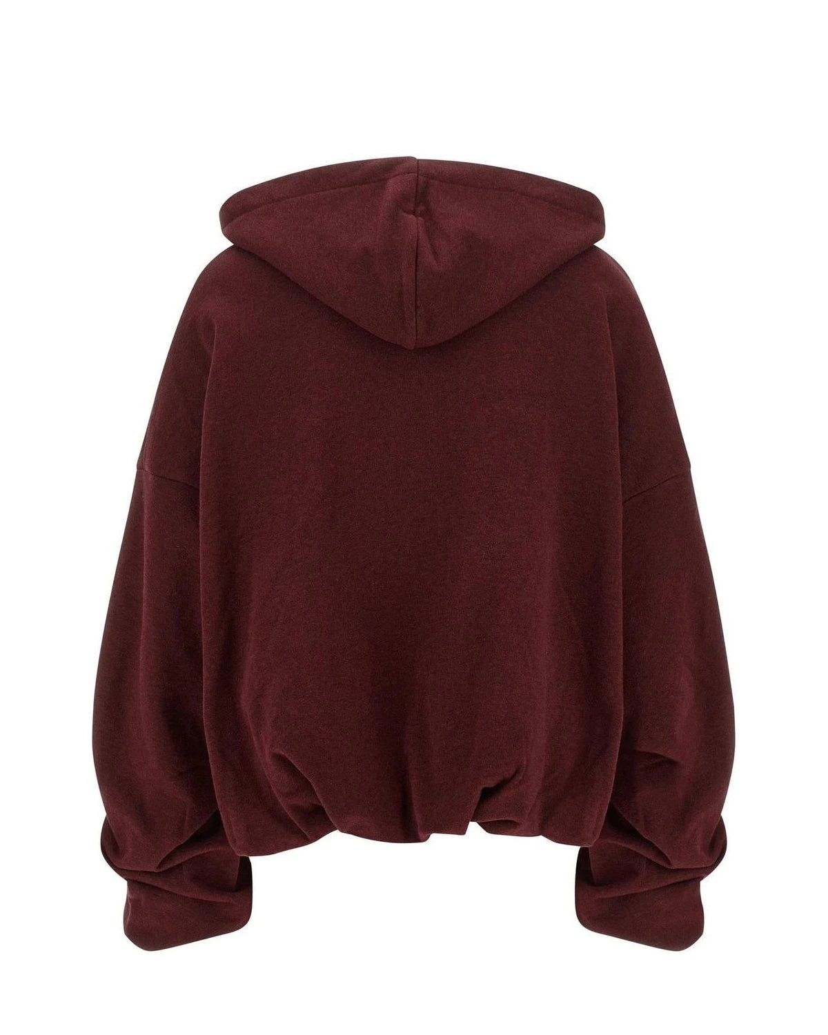 Dries Van Noten Hoodie in red, Cotton — view 2