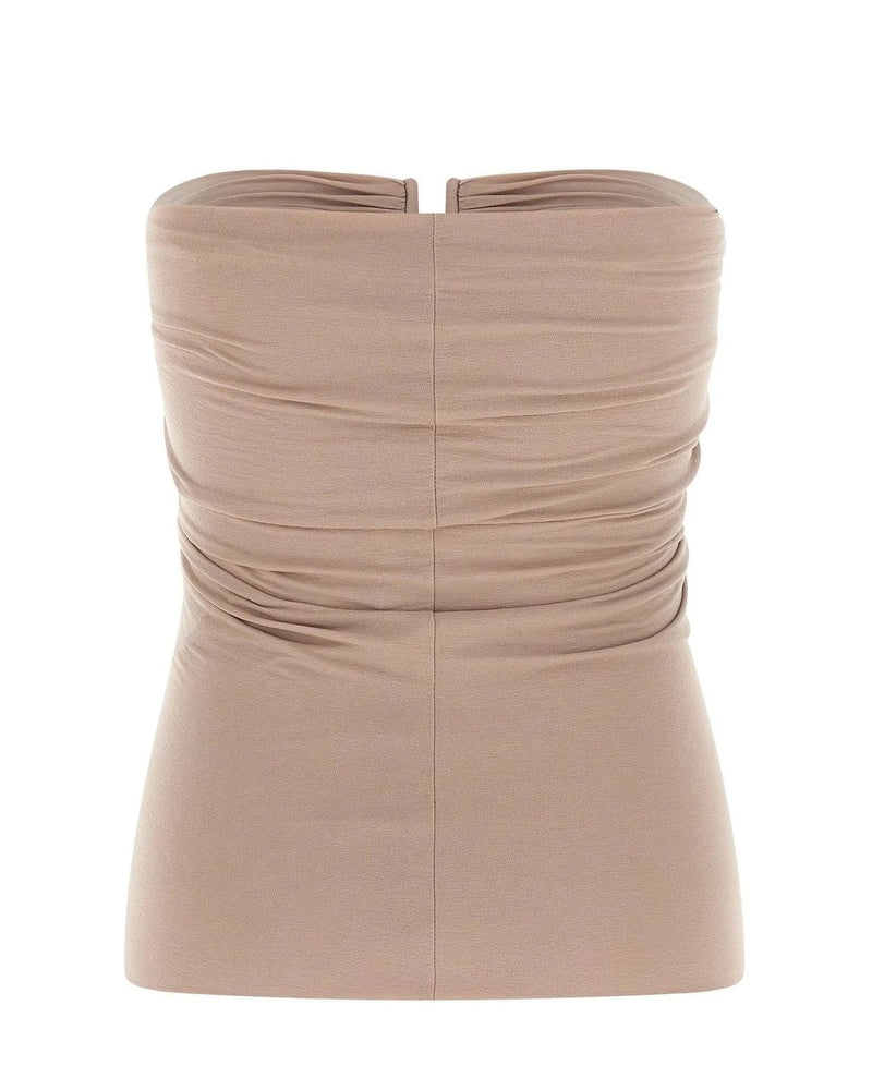 Rick Owens Shaping Camisoles & Tank Top in pink, Nylon — view 2