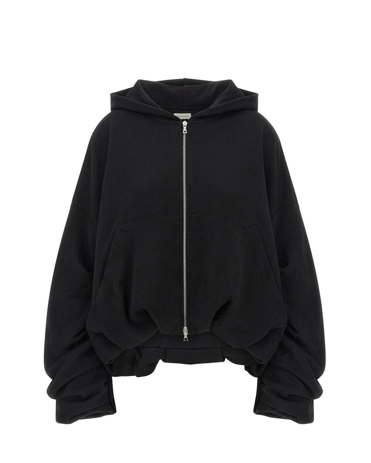 Dries Van Noten Hoodie in black, Cotton